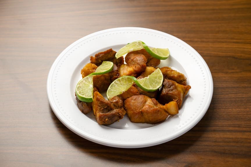 Masitas de Cerdo Fritas